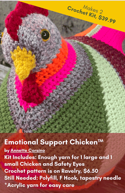 Emotional Support Chicken Kit