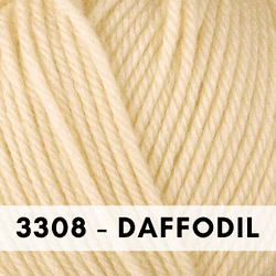 Dk Weight Merino, Alpaca, Cotton Blend Yarn - Daffodil