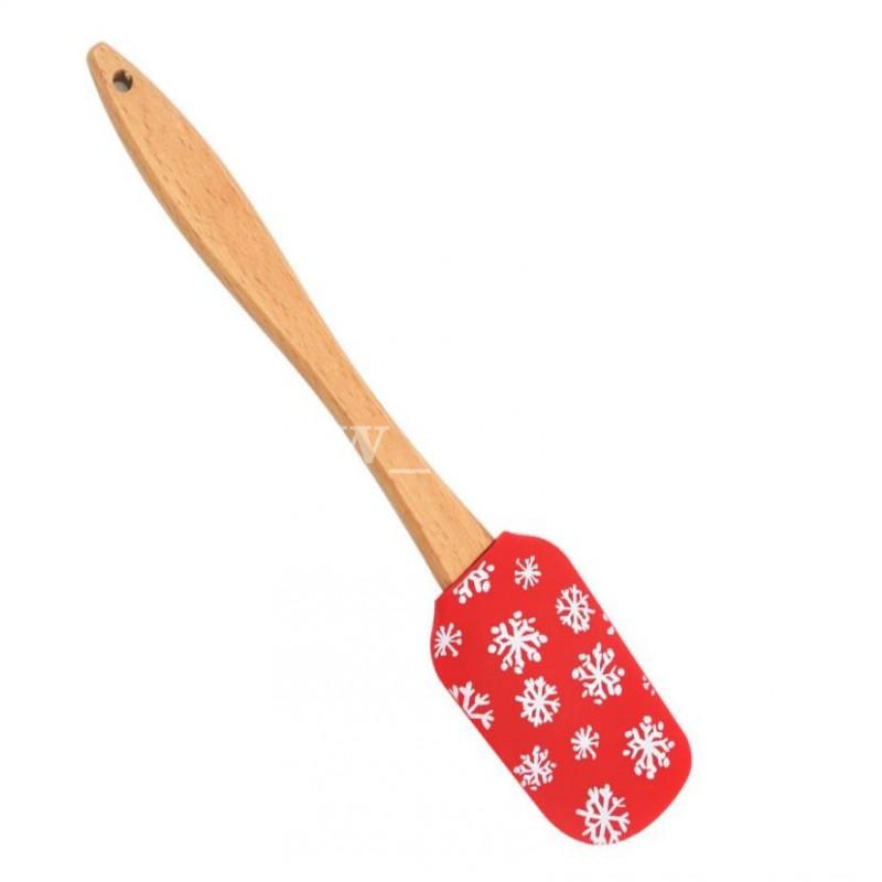 Butter Spatula High Temperature Resistance Christmas Themed Silicone Bread  Bakery Butter Scraper Kitchen Tool